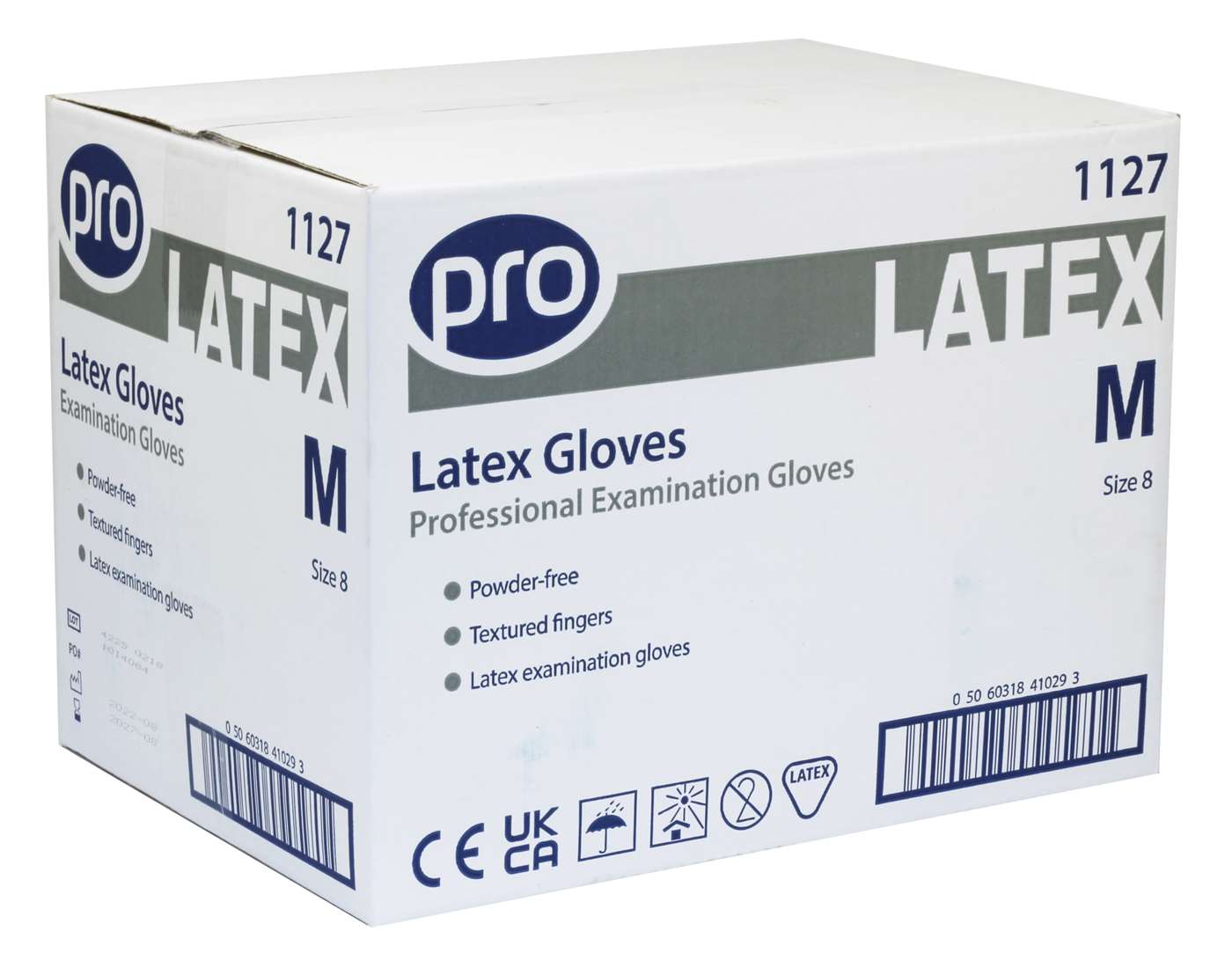 PRO Powder Free Latex Gloves (Qty 100)