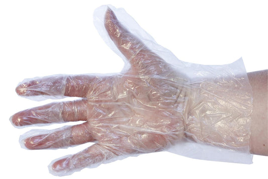 PRO Clear Poly Gloves (Qty 100)