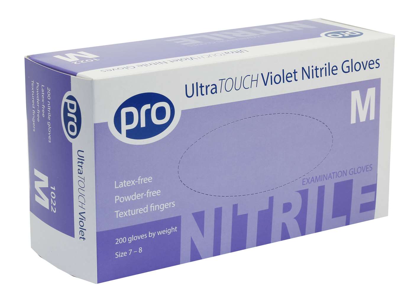 PRO UltraTOUCH Violet Nitrile Gloves (Qty 200)