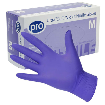 PRO UltraTOUCH Violet Nitrile Gloves (Qty 200)